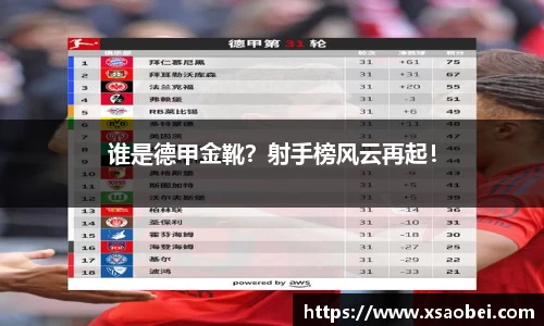 谁是德甲金靴？射手榜风云再起！
